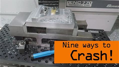 cnc milling machine crashes|cnc machine tool crashes.